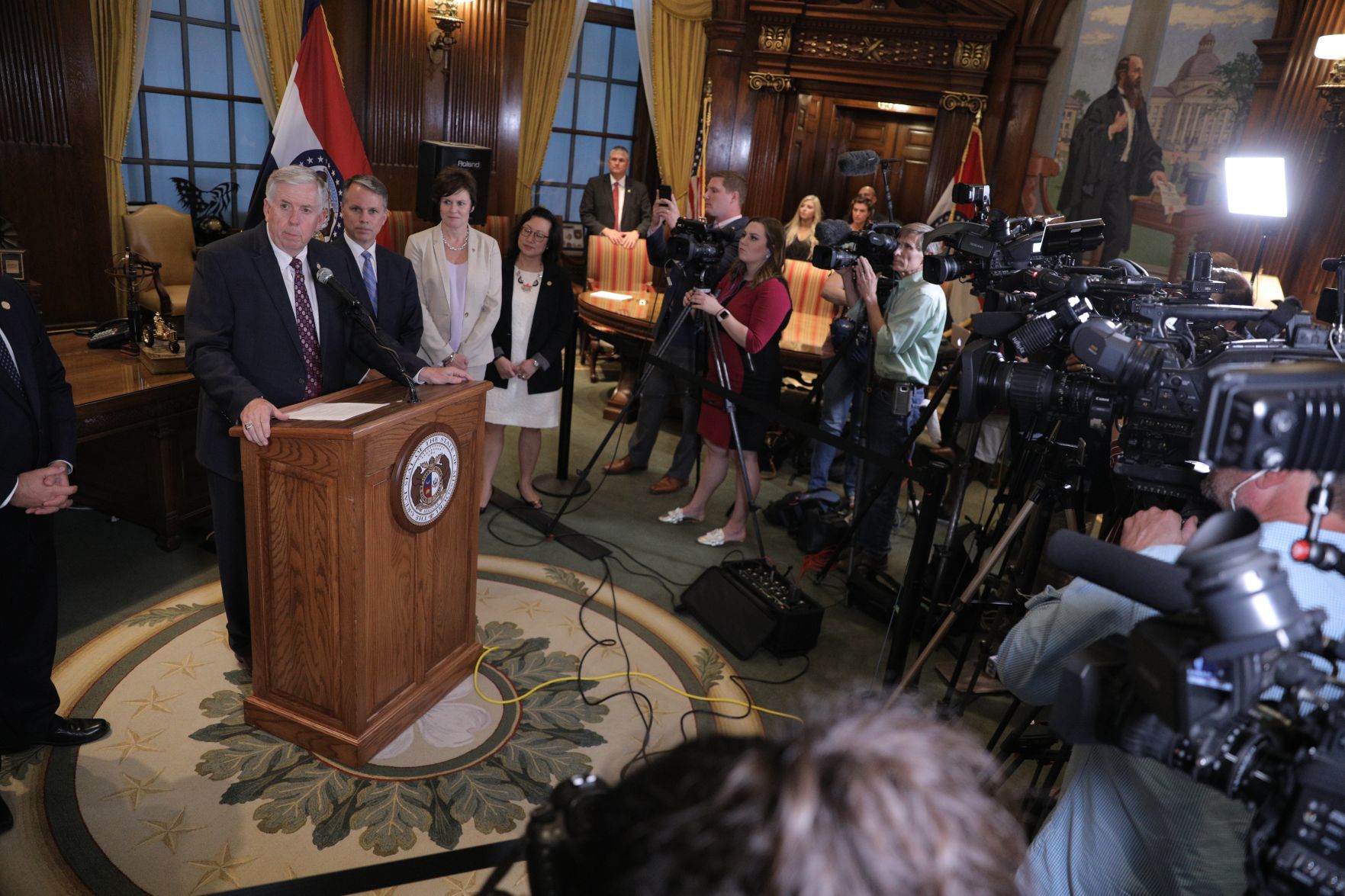 Parson to sign Missouri's controversial anti-abortion bill